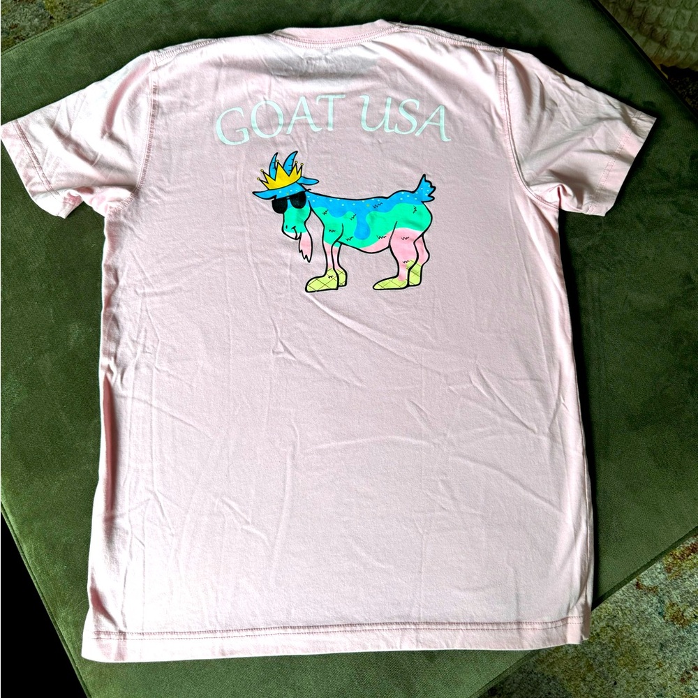 GOAT USA Men’s Med cotton tee shirt